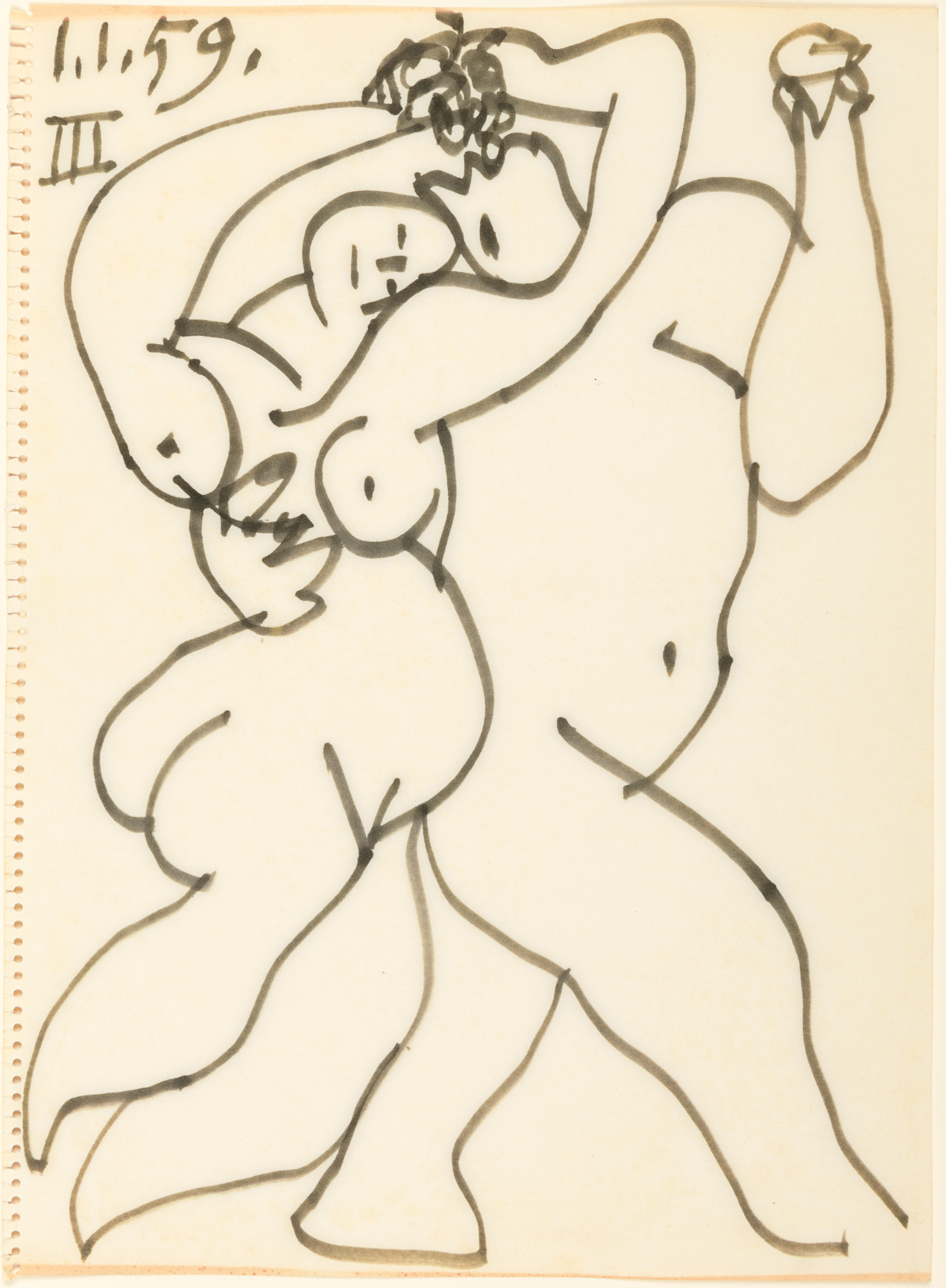 Embracing Couple (Couple enlacé) III